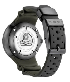 Citizen Black Rubber Sport Watch