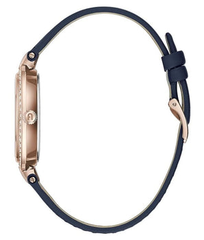 Furla Blue Leather Dress Watch