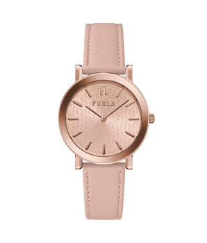 Furla Multicolor Leather Dress Watch