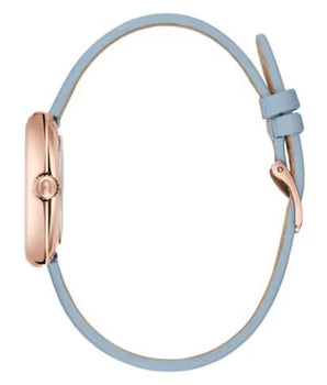 Furla Blue Leather Dress Watch