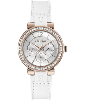 Furla White Synthetic Dress Watch