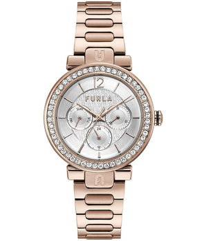 Furla Multicolor Stainless Steel Dress Watch