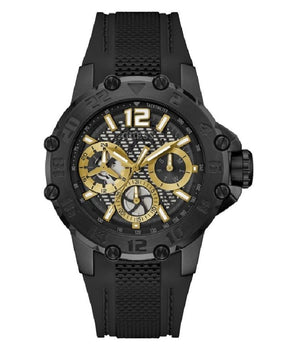 Guess Black Stainless Steel Sport Watch