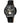 Just Cavalli Black Leather Dress Watch