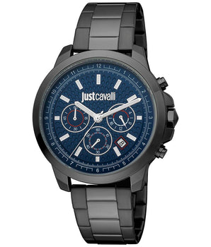 Just Cavalli Black Stainless Steel Sport Watch