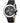 Just Cavalli Black Leather Dress Watch