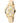 Just Cavalli Beige Leather Dress Watch
