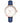 Nine West Blue Leather Dress Watch