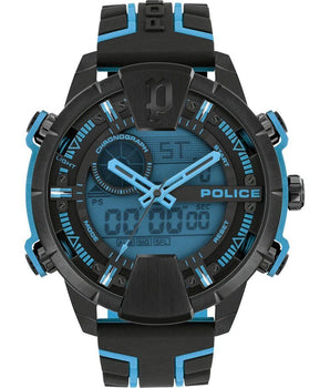 Police Black Synthetic Sport Watch