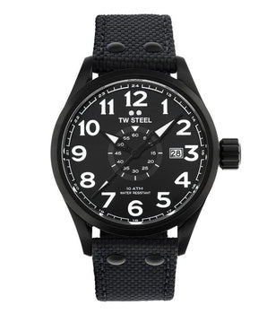 TW Steel Black Fabric Sport Watch