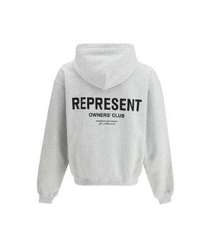 Represent Gray Cotton Sweatshirt