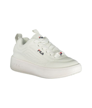 Fila White Polyester Sneaker