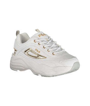 Fila White Polyester Sneaker