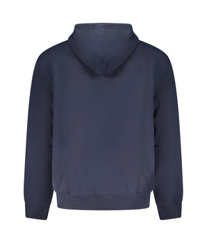 Calvin Klein "Blu Cotton Men's Hooded Sweatshirt"
