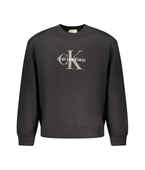 Calvin Klein Black Cotton Men's Sweatshirt
