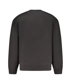 Calvin Klein Black Cotton Men's Sweatshirt