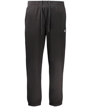 Calvin Klein Black Cotton Men's Sports Trouser