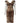 Dolce & Gabbana Brown Leopard Sleeveless Sheath Midi Dress