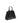 PINKO Black Calf Leather Bos Taurus Shoulder Bag