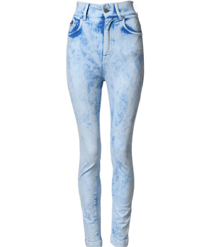Dolce & Gabbana Light Blue High Waist Skinny Denim Jeans