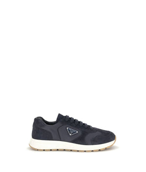 Prada Black Recycled Polyamide Athletic Sneakers