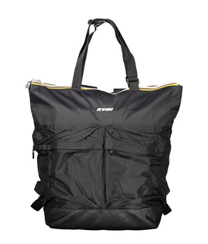 K-WAY Black Polyamide Unisex Backpack
