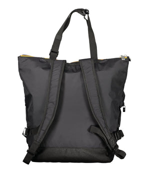 K-WAY Black Polyamide Unisex Backpack