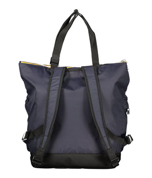 K-WAY Blue Polyamide Unisex Backpack