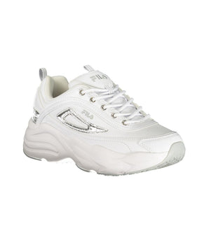 Fila White Polyester Women Sneaker