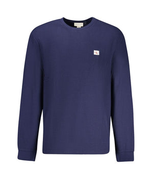 Calvin Klein Blu Cotton Mens Sweater