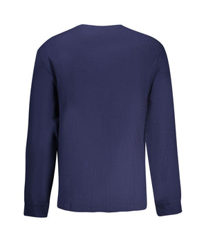 Calvin Klein Blu Cotton Mens Sweater