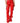 Dolce & Gabbana Red Glossy Polyester Cargo Boot Cut Pants
