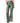 Dolce & Gabbana Green Floral Polyester BootCut Trouser Pants