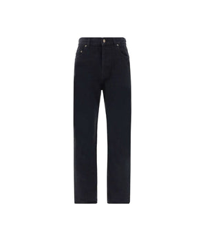 Saint Laurent Black Cotton Jeans Denim
