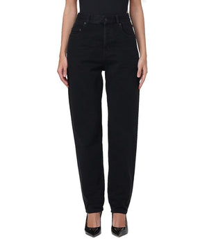 Saint Laurent Black Cotton Jeans Denim