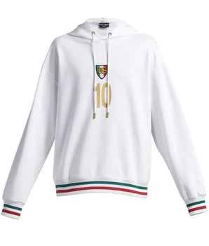 Dolce & Gabbana White Cotton Sweatshirt
