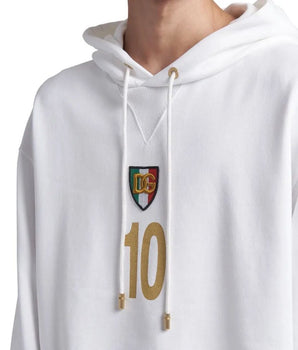 Dolce & Gabbana White Cotton Sweatshirt