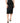 Dolce & Gabbana Black Cotton Pencil Cut High Waist Midi Skirt