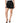 Dolce & Gabbana Black Polyester Casual High Waist Mini Shorts