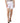 Dolce & Gabbana White Cotton High Waist Bermuda Mini Shorts