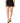 Dolce & Gabbana Black Cotton Pencil Cut High Waist Mini Skirt