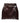 Dolce & Gabbana Dark Brown Cotton Fitted High Waist Mini Skirt