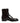 Dolce & Gabbana Black Leather Lace Up Mid Calf Boots Shoes