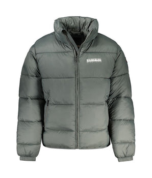 Napapijri green polyamide jackets and coats