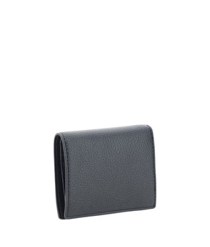 Vivienne Westwood Black Calf Leather Bos Taurus Wallet