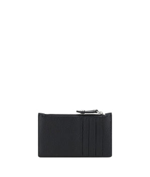 Vivienne Westwood Black Calf Leather Bos Taurus Wallet