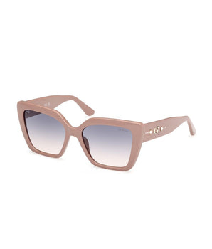 Guess Beige Resin Sunglasses