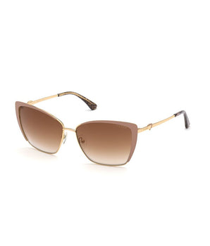 Guess Beige Metal Sunglasses