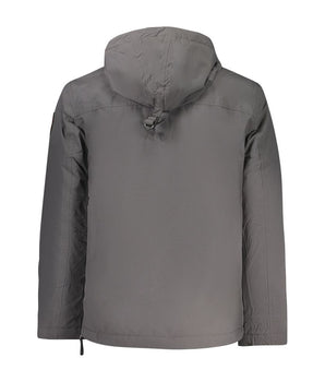 Napapijri Gray Polyamide Jackets &amp; Coat