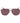 Hackett Brown Metal Sunglasses